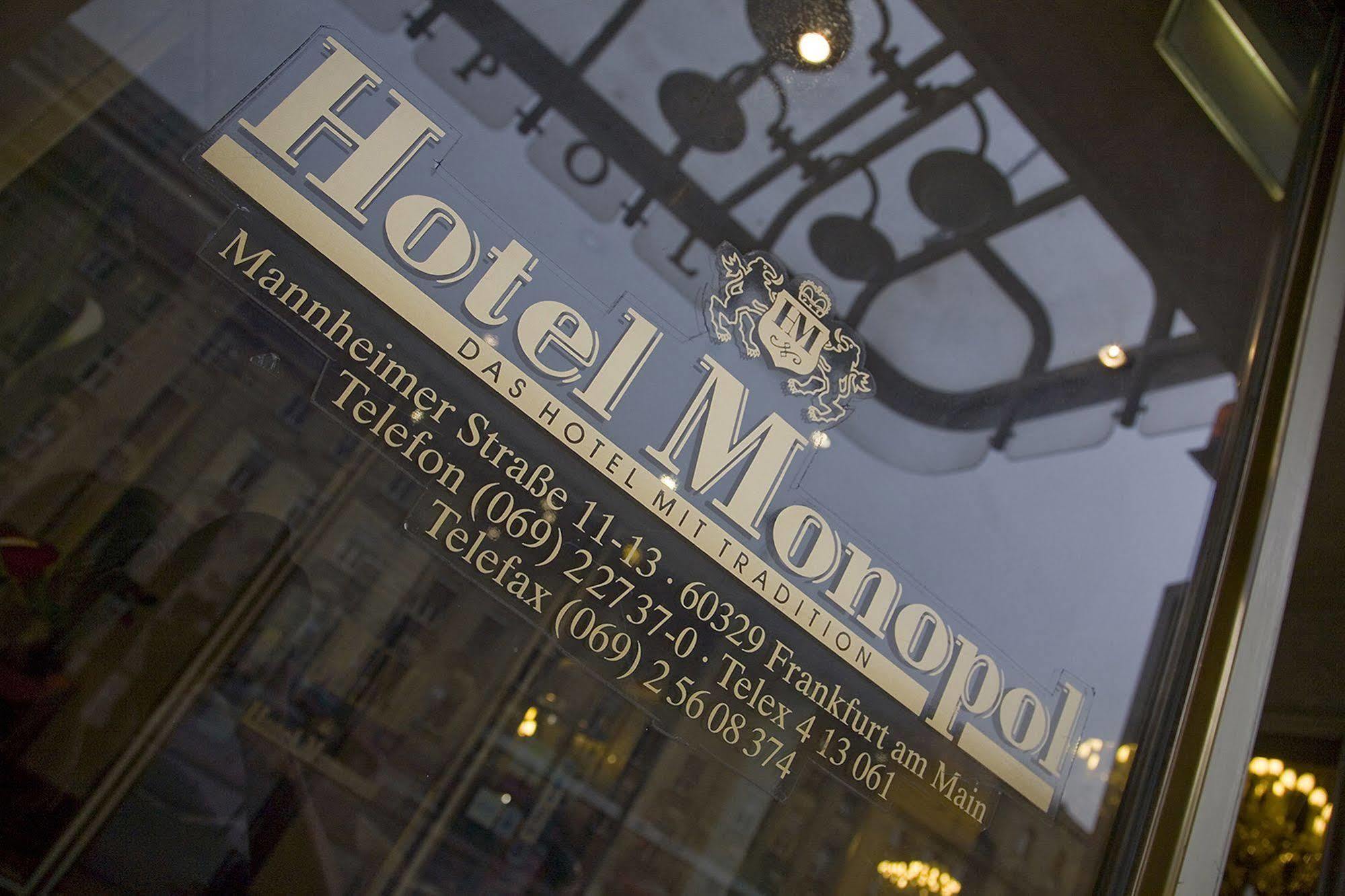 Hotel Monopol - Central Station Francoforte sul Meno Esterno foto